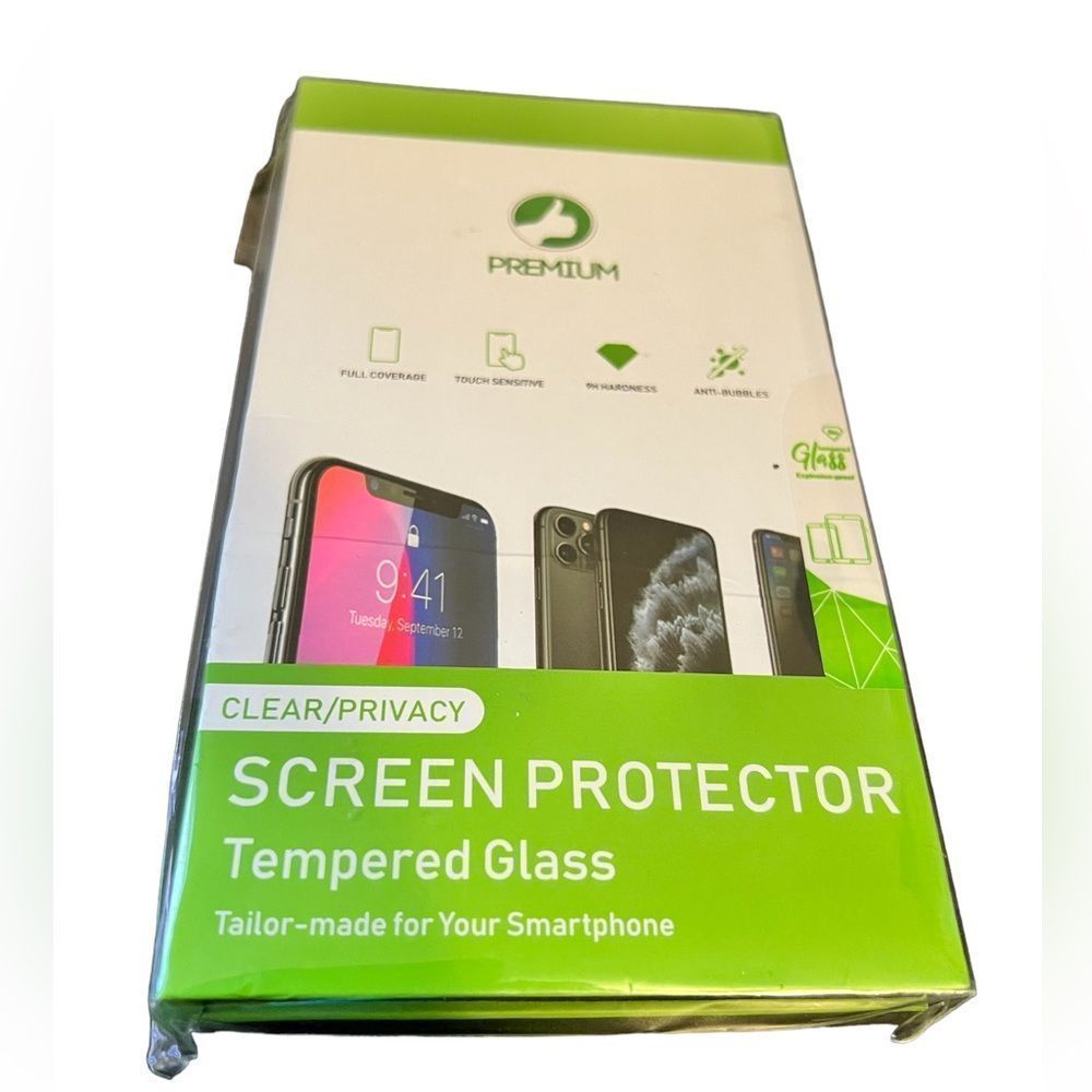 New Premium  Clear Privacy Screen Protector iPhone 12